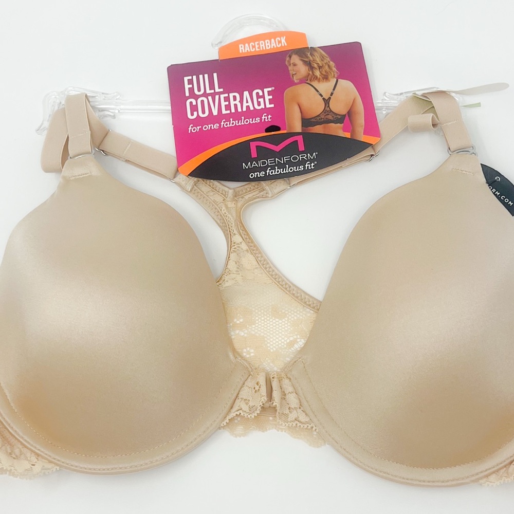 One Fab Fit Everyday Full Coverage Racerback Bra (brand new with tags) Size 36B